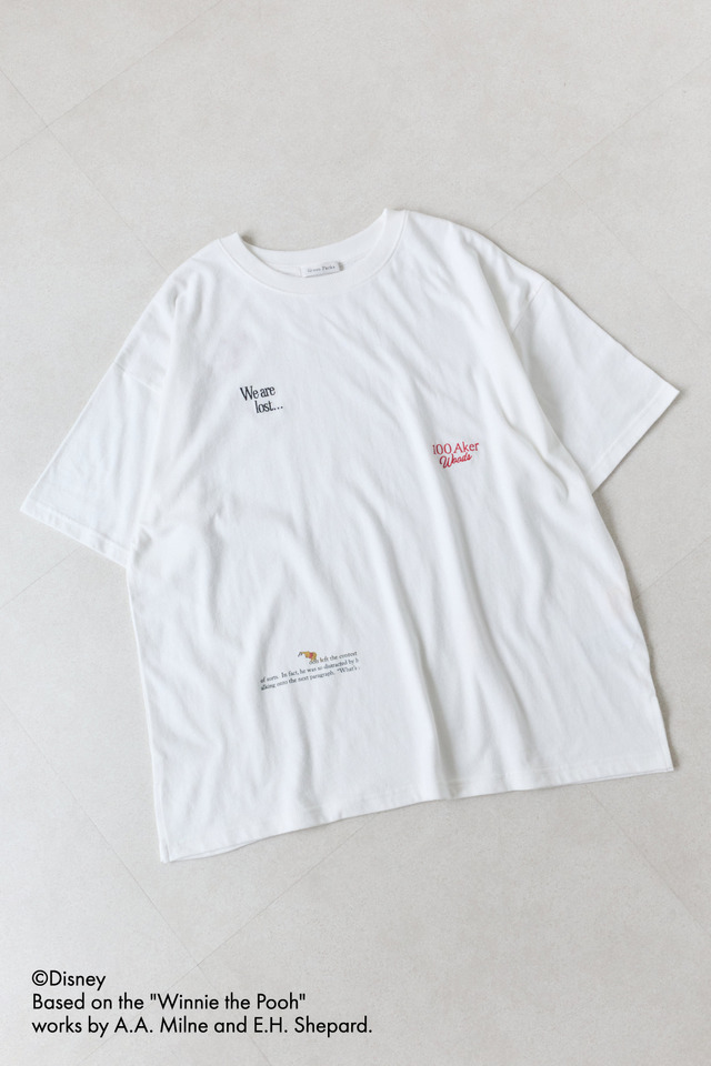Winnie the Pooh/ランダムロゴTシャツ