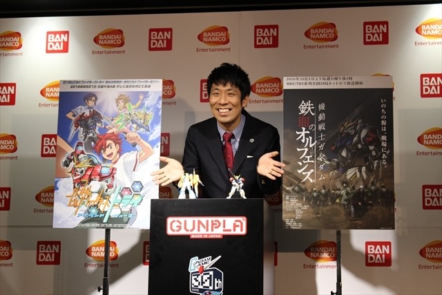 「ビルドファイターズトライ」特番や「オルフェンズ」第2期など新展開が続々  ガンダム新作発表会レポ