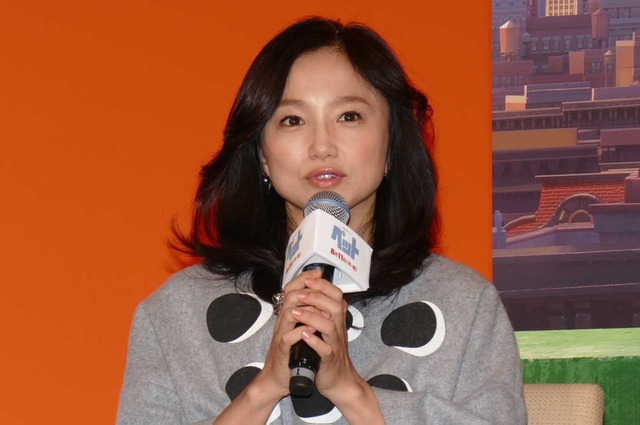 永作博美／『ペット』日本語版完成報告会見