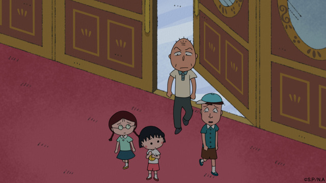 TVアニメ『ちびまる子ちゃん』花輪邸はおばけ屋敷？ 場面カット