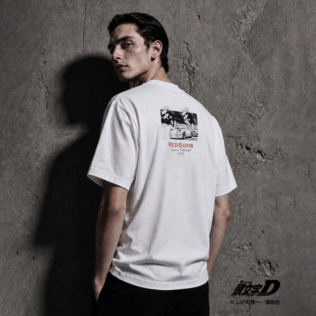 頭文字D 別注『タカハシ』 グラフィック半袖Tシャツ