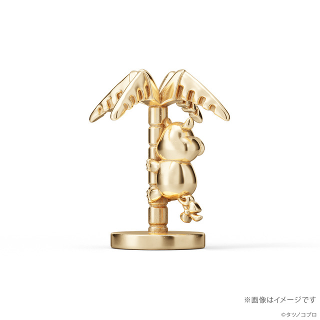 【限定100体】おだてブタ　18金　ミニフィギュア