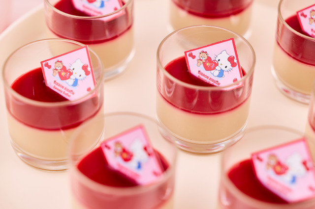 HELLO KITTY ミルクティーパンナコッタ