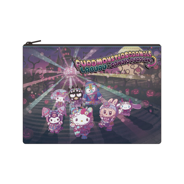 PUROMONSTERSCRAMBLE フラットポーチ (1)