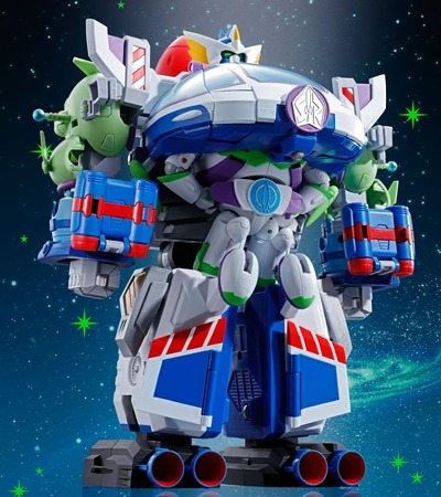 「トイ・ストーリー」バズと仲間たちがロボットに合体する超合金が登場