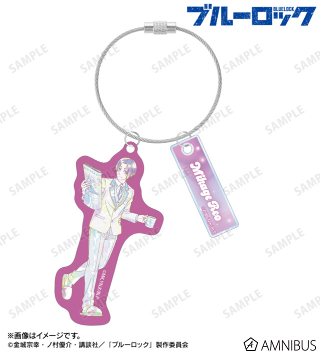 描き下ろし モーニングルーティンver. Ani-Art KAWAII label 2連ワイヤーBIGアクリルキーホルダー