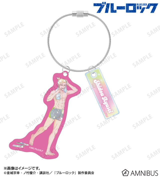 描き下ろし モーニングルーティンver. Ani-Art KAWAII label 2連ワイヤーBIGアクリルキーホルダー