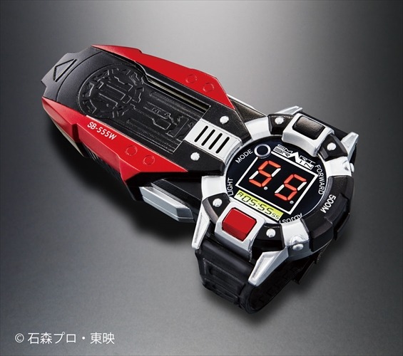 「仮面ライダー555」変身ギア・ファイズアクセルが大人向けに商品化