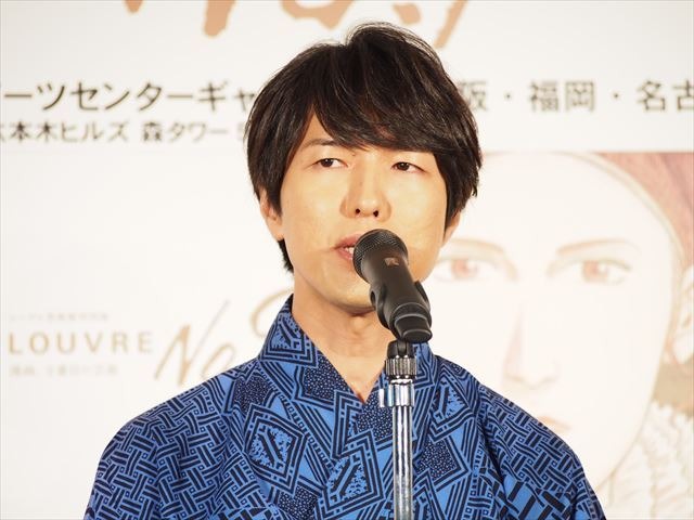 「ルーヴルNo.9 ～漫画、9番目の芸術～」オープニングイベント 音声ガイドを務めた神谷浩史、女優の菜々緒も登壇