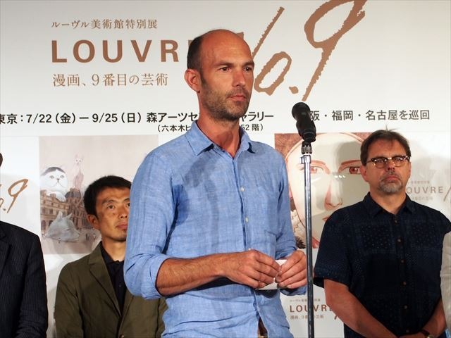 「ルーヴルNo.9 ～漫画、9番目の芸術～」オープニングイベント 音声ガイドを務めた神谷浩史、女優の菜々緒も登壇