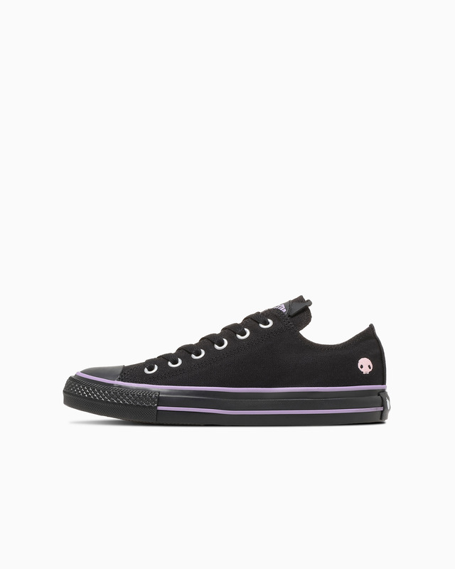 ポムポムプリン＆クロミ＆ハローキティが「CONVERSE」に！耳やベレー帽デザインのアンクルパッチ、ドクロの刺繍、赤いリボンのかかと紐…特別なオールスターが登場☆