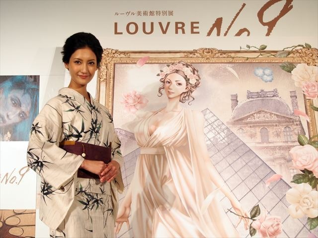 「ルーヴルNo.9 ～漫画、9番目の芸術～」オープニングイベント 音声ガイドを務めた神谷浩史、女優の菜々緒も登壇