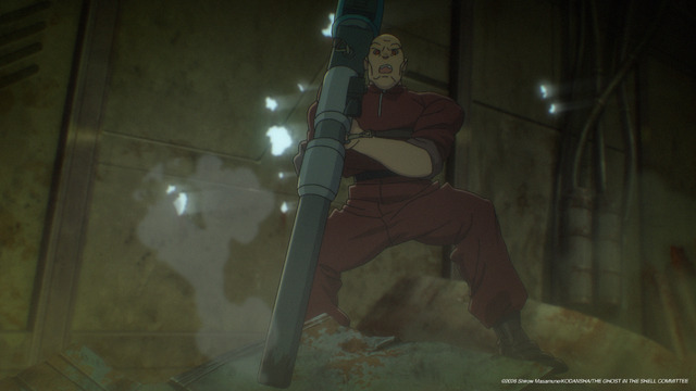夏アニメ『攻殻機動隊 THE GHOST IN THE SHELL』第06話「DUMB BARTER」場面カット