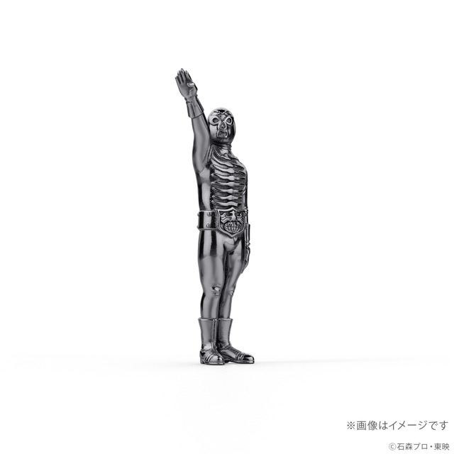 ショッカー戦闘員（骨） シルバー925ミニフィギュア