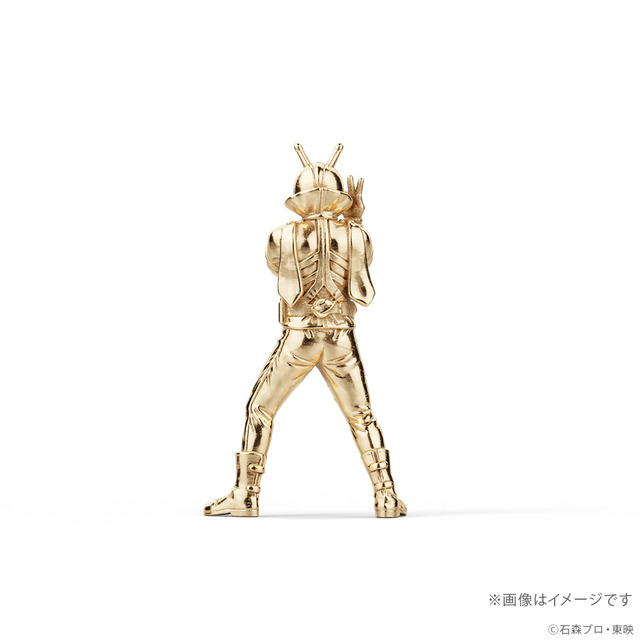 仮面ライダーV3　18金ミニフィギュア