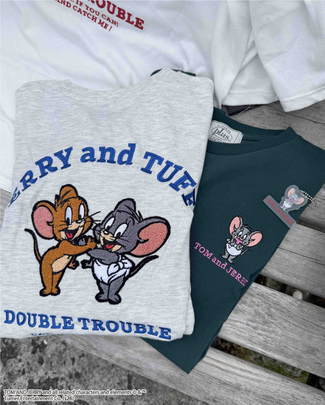 アクリルキーホルダー付トムとジェリーTシャツ(Q10950-12)