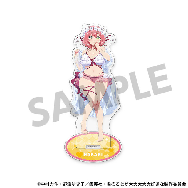 「100カノ」花園羽香里＆羽々里の大きくやわらかな胸が手首を優しく支えてくれる…愛城恋太郎の世界記録に認定された“愛の演説”もグッズに！新商品続々登場