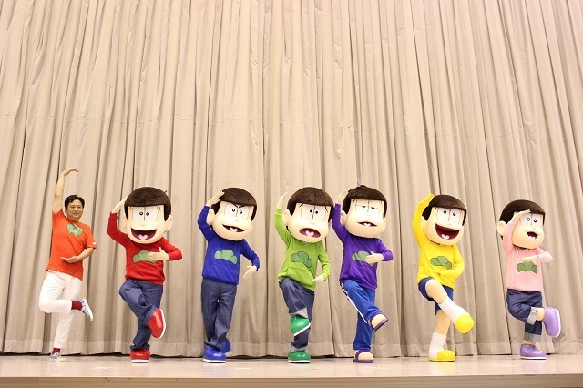 6つ子が九州初上陸！　「さが松り ～佐賀も最高！！！！！！～ 」オープニングセレモニー