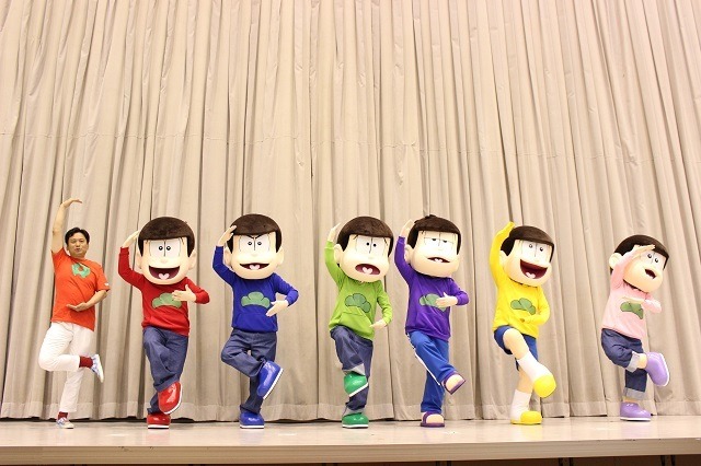 6つ子が九州初上陸！　「さが松り ～佐賀も最高！！！！！！～ 」オープニングセレモニー