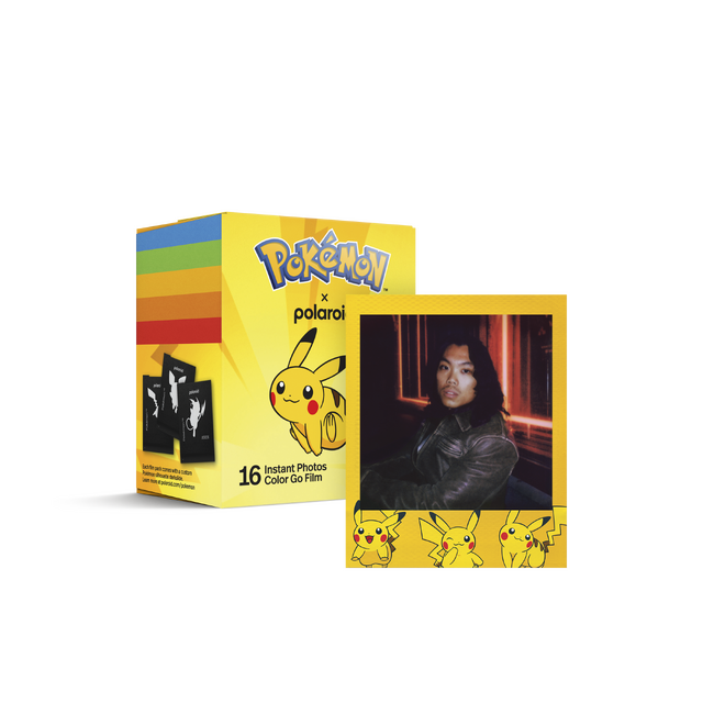 Polaroid Go Color Film ピカチュウ特別デザイン ダブルパック(16 枚入り)