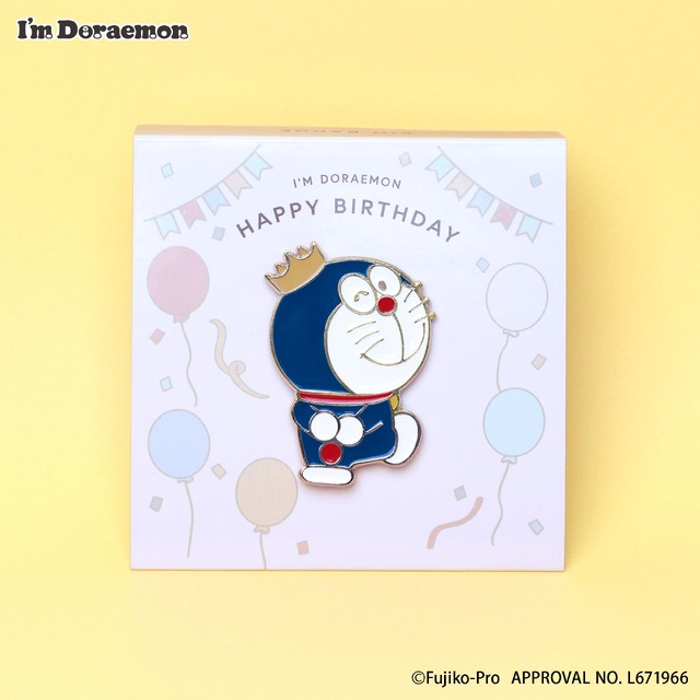 I'm Doraemonシリーズ「ピンバッジ」