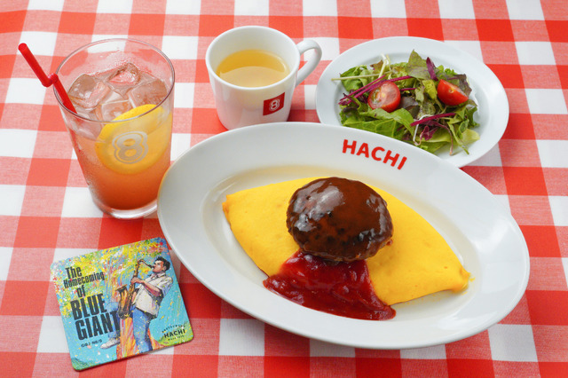 ＜マゴハチキッチン＞ハンバーグオムライスSET3,000円