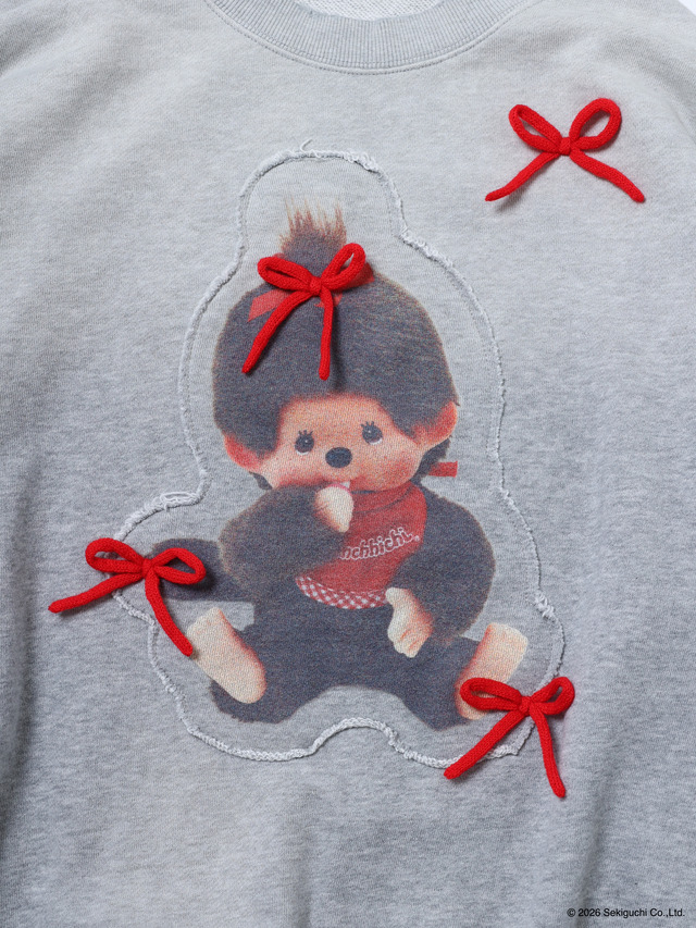 【Monchhichi×EMODA】フォトプリントオーバースウェット