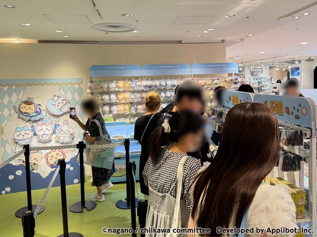 『ちいかわぽけっと POP UP STORE』東京会場 初日の様子