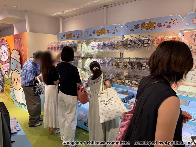 『ちいかわぽけっと POP UP STORE』東京会場 初日の様子