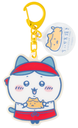 NEW【ちいかわ焼き 店員さんなチャーム付きアクリルキーホルダー 】各770円（税込）