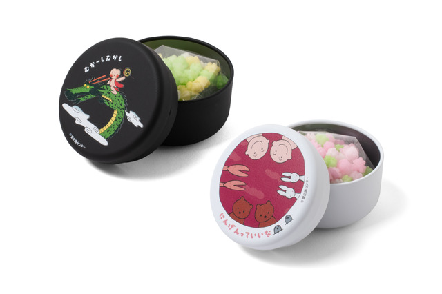 缶入り金平糖　各1,100円