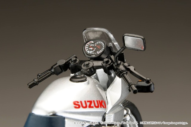「バリバリ伝説 1/24 完成品バイク 聖 秀吉／SUZUKI GSX750S KATANA」