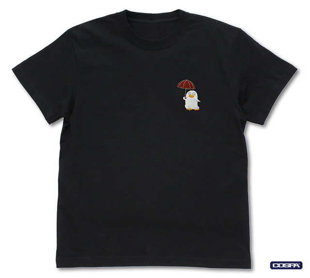 『銀魂』エリザベス ワンポイント刺繍Tシャツ（BLACK）