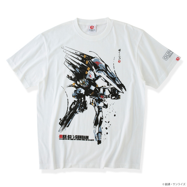 「STRICT-G JAPANガンプラBOXアートTシャツ」νガンダム