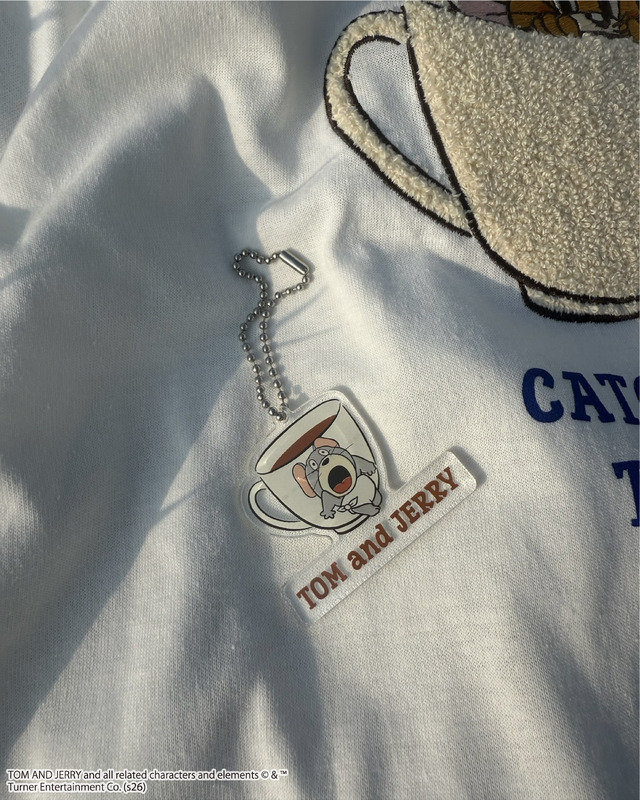 アクリルキーホルダー付トムとジェリーTシャツ