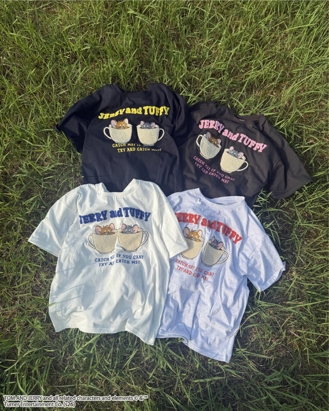 アクリルキーホルダー付トムとジェリーTシャツ
