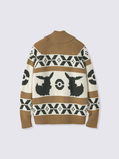 フルジップニットジャケット