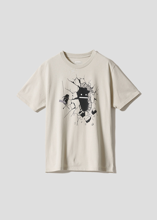 『進撃の巨人』×グラニフ　「壁の中のシャドー｜Tシャツ」