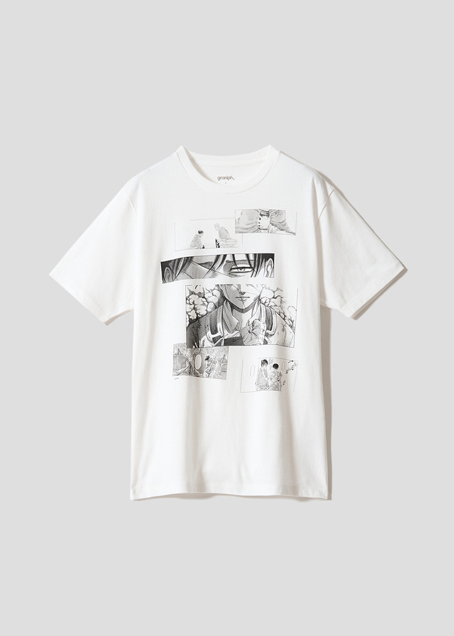 『進撃の巨人』×グラニフ　「捧げた心臓の結末｜Tシャツ」