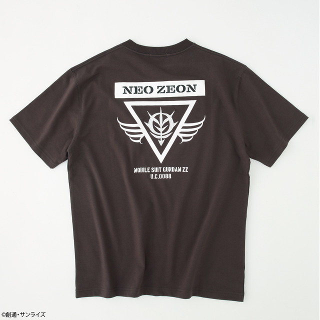 STRICT-G.ARMS『機動戦士ガンダムＺＺ』Tシャツ ネオ・ジオン（スミクロ）