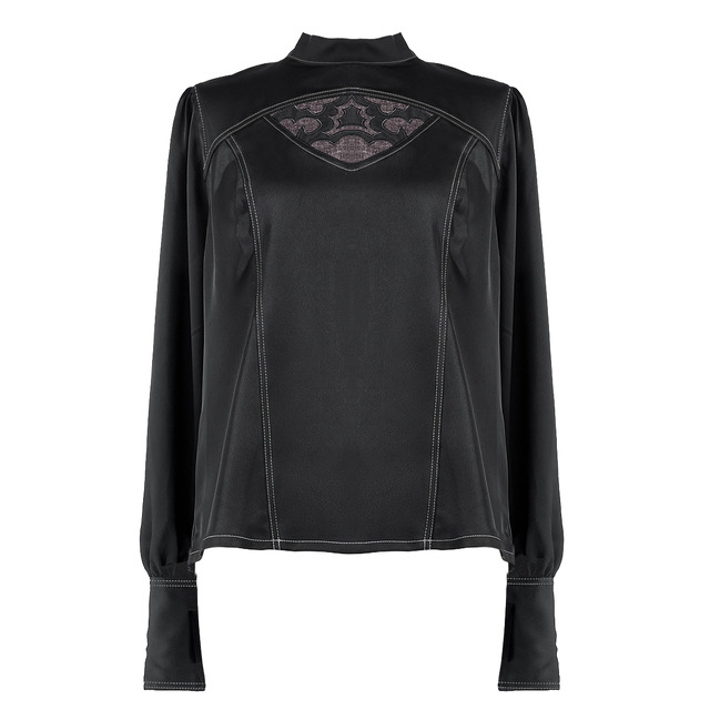 「ニーア オートマタ Ver1.1a 2B アイコニック ブラウス」クルーエルブラック[BK]