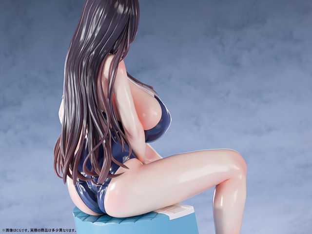 巨乳人妻と秘密の水泳教室 ノワール 1/6スケール塗装済み完成品フィギュア