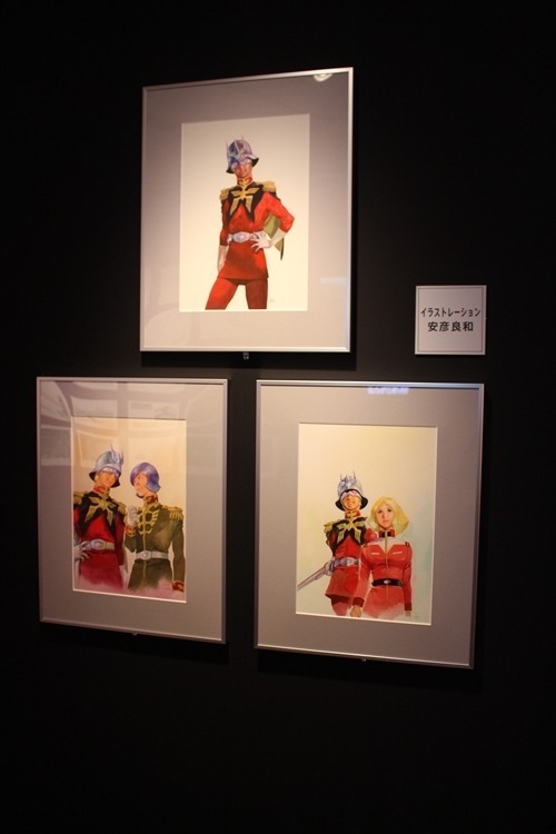 『機動戦士ガンダムTHE ORIGIN展』安彦良和と池田秀一も来場「スタッフの息吹を感じてほしい」