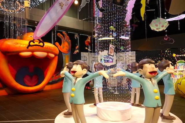 「おそ松EXPO」が秋葉原で開催 限定公開映像や生原画、実物大6つ子の立像などが所狭し！