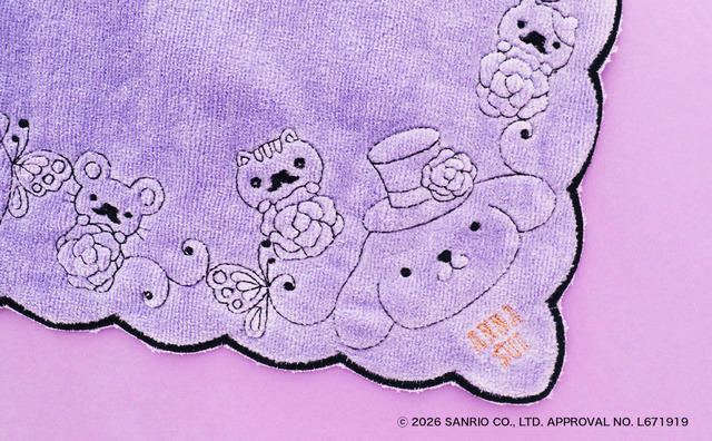 刺繍タオルハンカチ