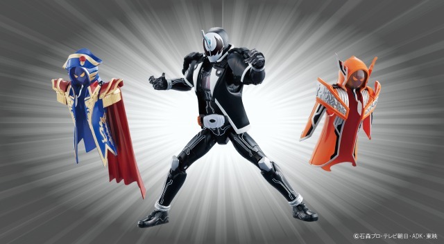 「GCPB02 仮面ライダーダークゴースト&ナポレオンゴースト&ダーウィンゴーストセット」（c）石森プロ・テレビ朝日・ADK・東映