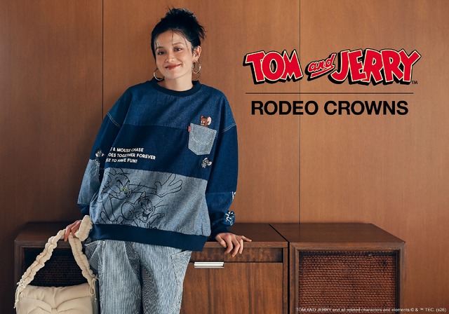『トムとジェリー』RODEO CROWNS WIDE BOWL コラボレーション