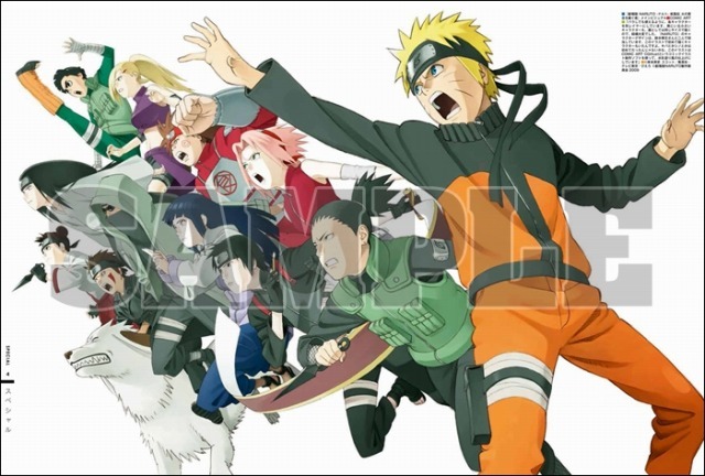 「西尾鉄也画集」(C)岸本斉史 スコット／集英社・テレビ東京・ぴえろ(C)劇場版NARUTO製作委員会 2009