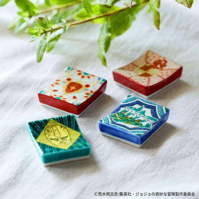 九谷焼 箸置き　4種　各1,540円（税込）
