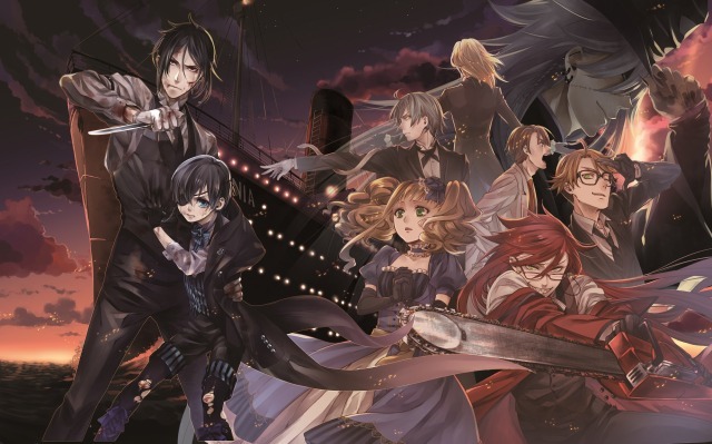 原作者・枢やな描き下ろしの劇場版ビジュアル（c）Yana Toboso/SQUARE ENIX,Project Atlantic